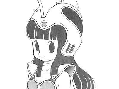 details / chi-chi anime black and white cartoon character character design comic details drawing fanart illustration line manga minimal monochrome pencil procreate simple