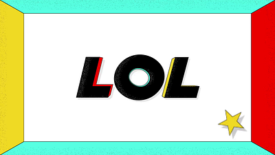 Laugh out loud animation design graphic design illustration logo motion graphics shape vector