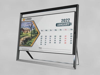 Desk calendar 12 month calendar design branding calendar calendar design design desk calendar figma graphic design illustration photoshop product design simple calendar design table calendar ui