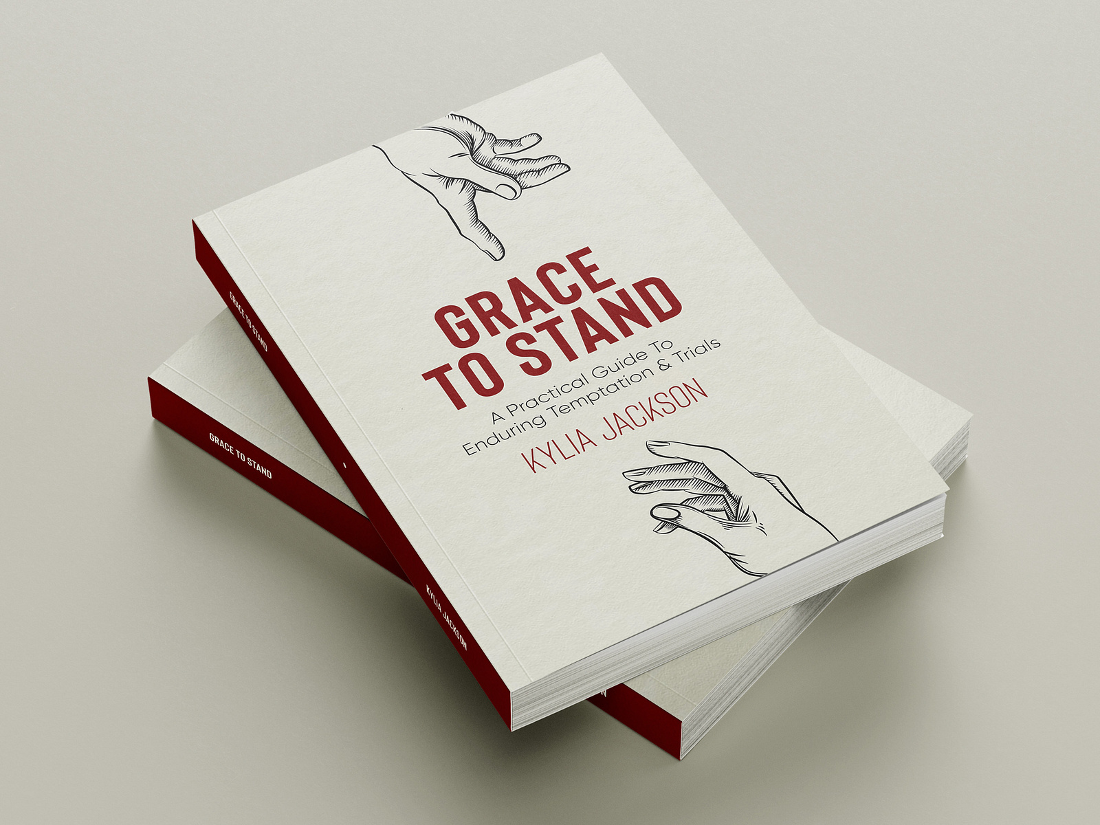 Grace To Stand Book Cover Design By Tayyab Artist On Dribbble 0681