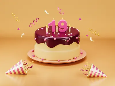 3d illustration 3d 3d art 3d birthday 3d cake 3d design 3d icons 3d illustration 3d simple cute 3d design georgia graphic design illustration illustration grahic design tbilisi