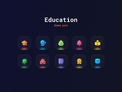 Icons Design. Education design graphic design illustration vector