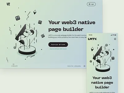 Get on the Web3 bandwagon b2bsaasdesign digitalproductdesign marketingdesign onlineportfolio portfoliobuilder web3 web3community web3design webuild webuilddesign