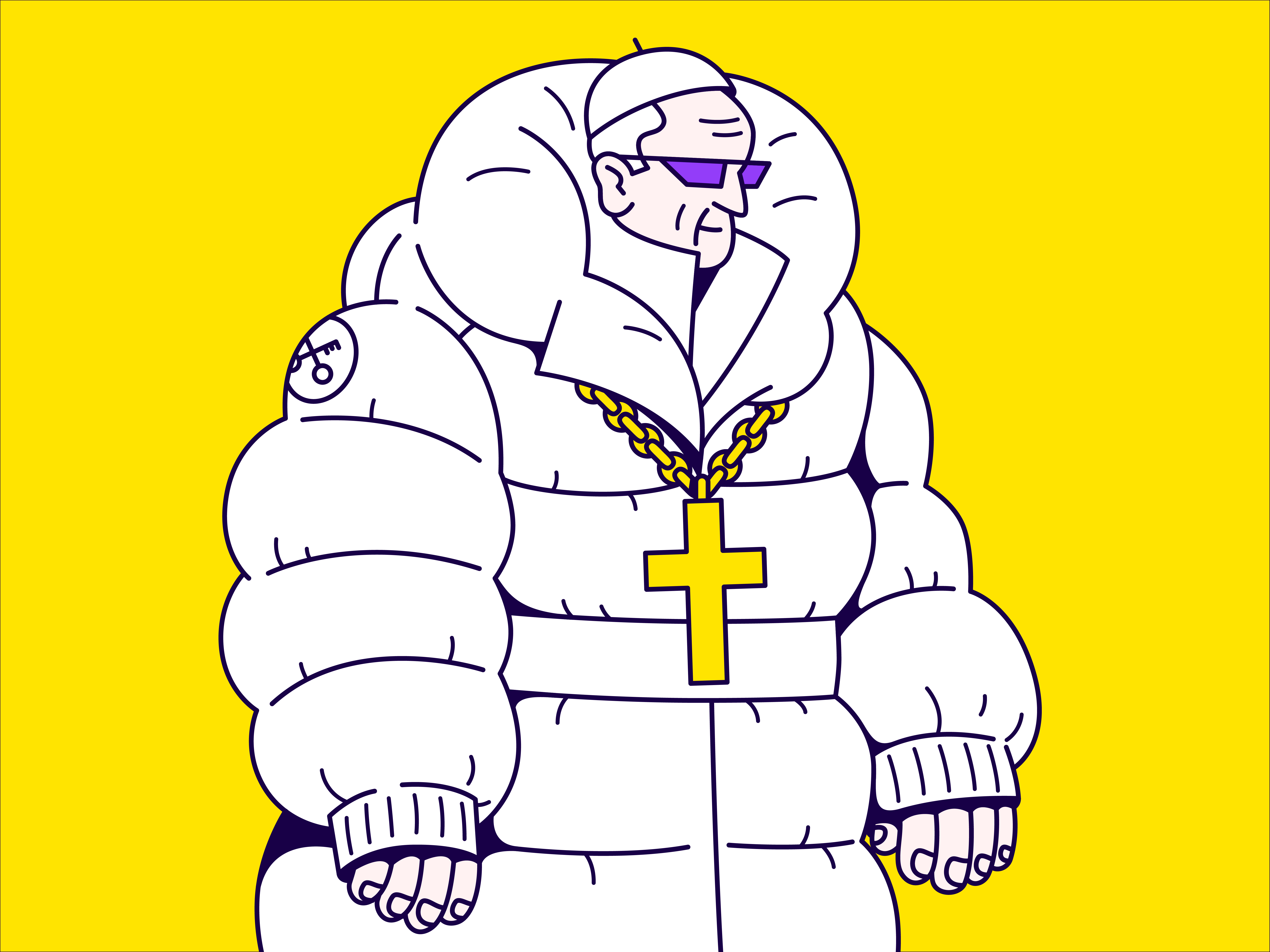 Pope by Dark Penguin on Dribbble