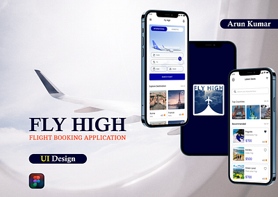 flight booking app app design graphic design typography ui ux