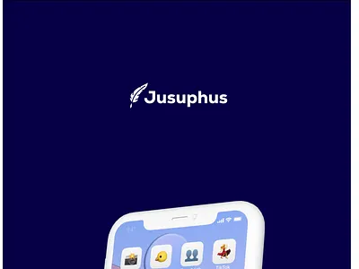 Jusuphus logotype app branding design graphic design illustration logo