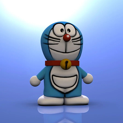 Zbrush Beginner Sculpting 1-- Doraemon 3d 3dmodeling 3dscupting cartoon character characterdesign design doraemon zbrush