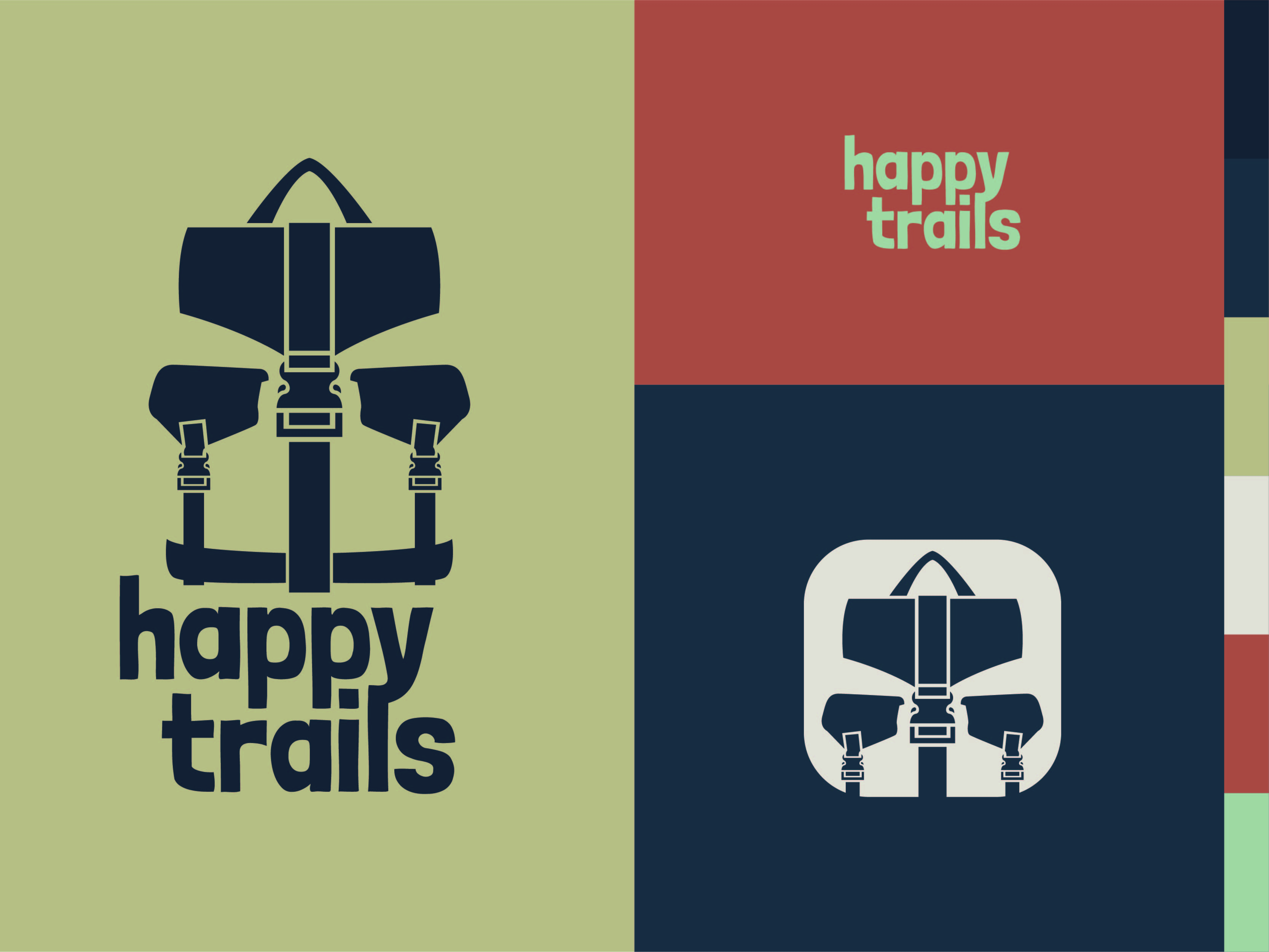 Hiking App Logo by Tekla Plays on Dribbble