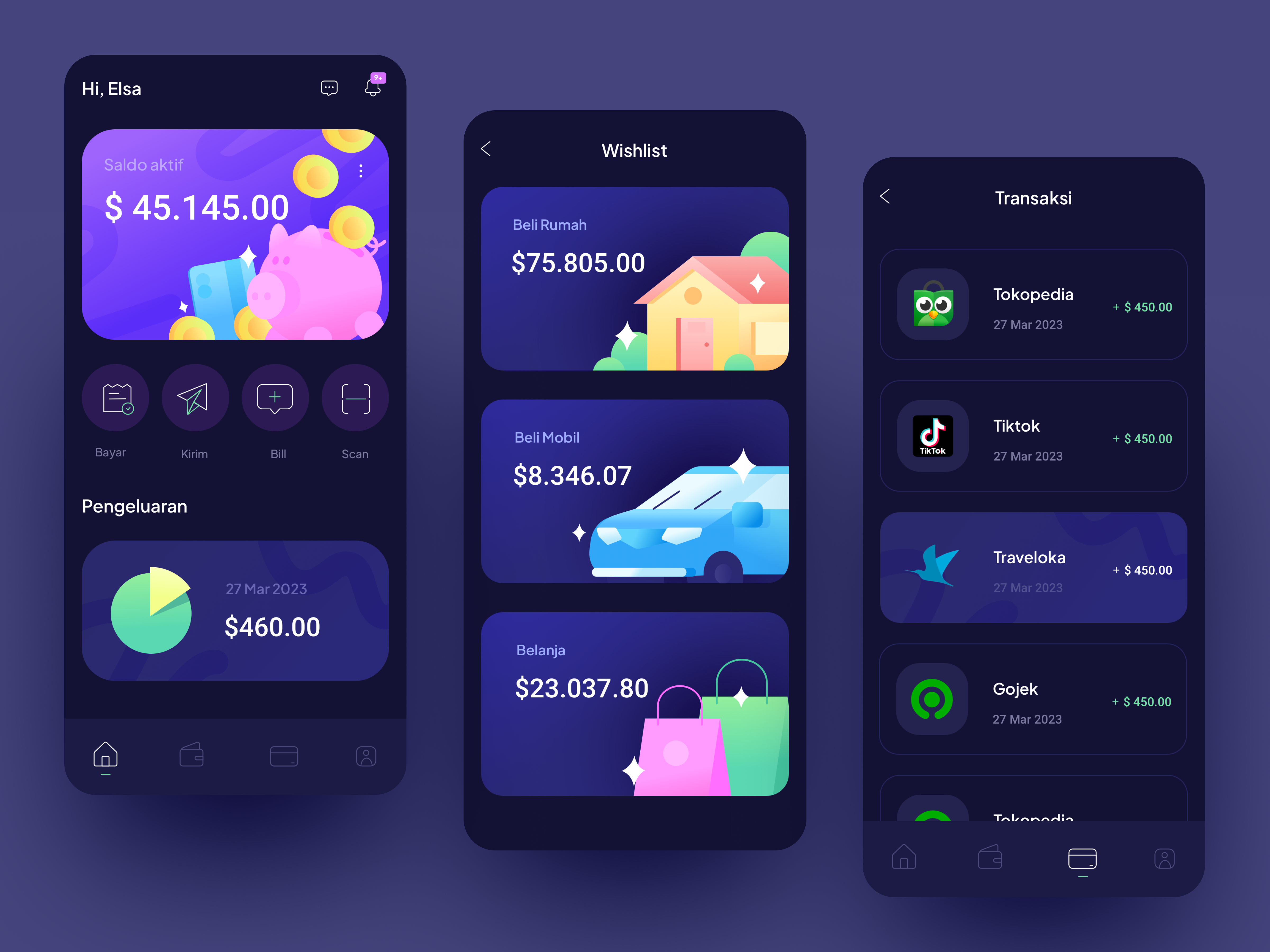 Online Wallet Apps Exploration By Randompopsycle For Orenji Studio On   Original 1b8c0aeccd80184416887a490e238468 