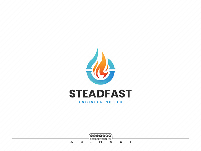 Plumbing Engineering Logo Design engineering hot and cold ice plumbing steadfast engineering llc