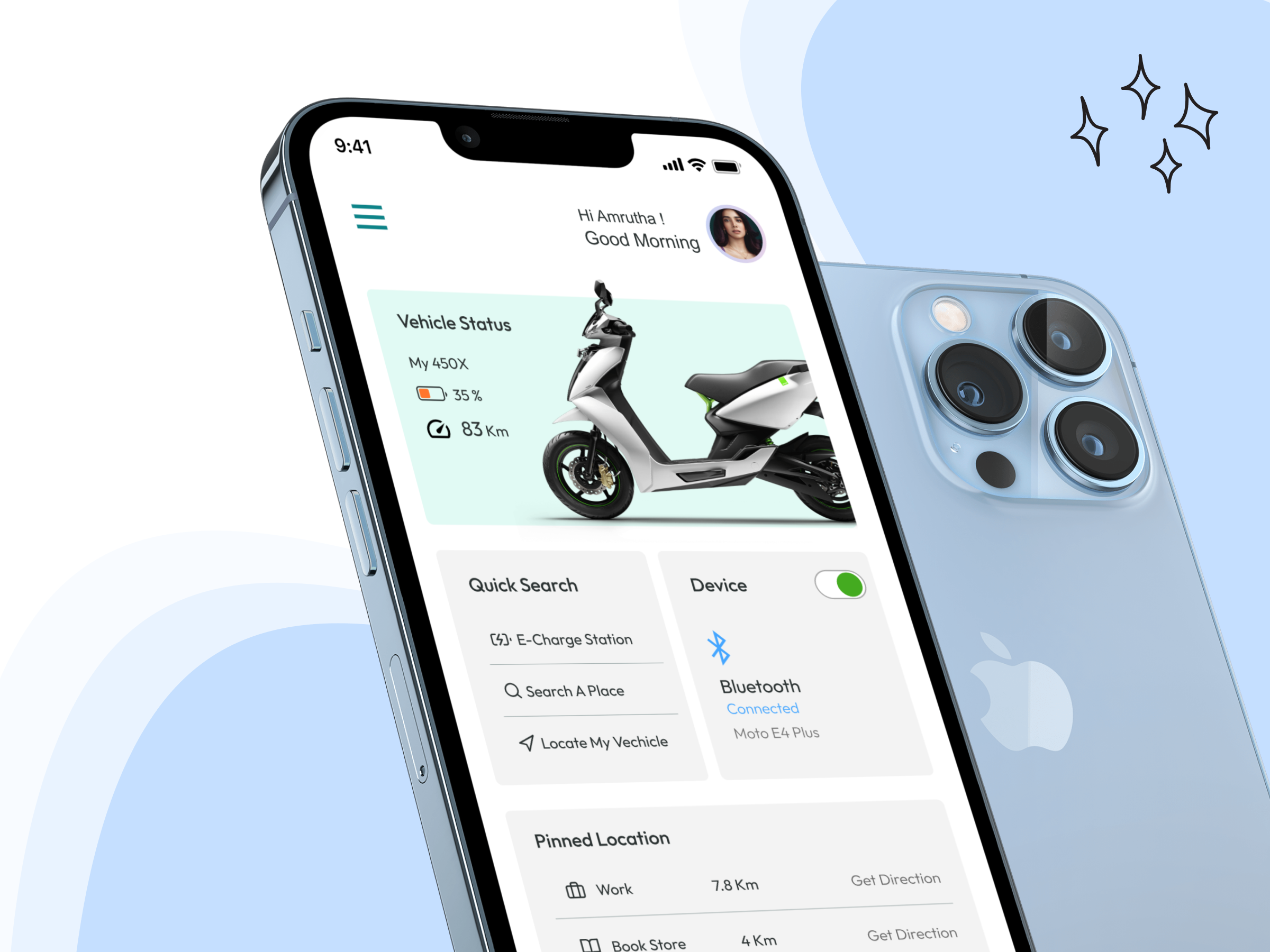 Ather Mobile UIdesign adobexd design figma ui uiux vector