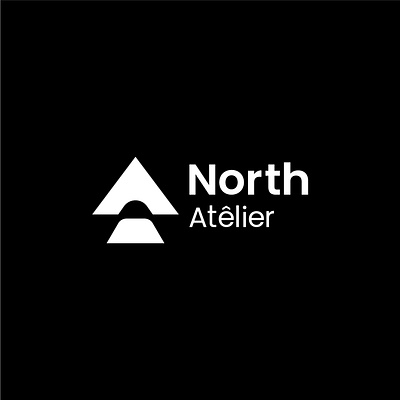 North Atelier adobe branding company logo concept graphic design logo logo design minimalist modern simple vector