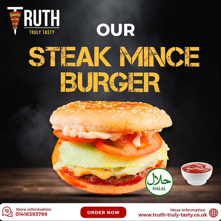 Best Takeaway Glasgow SouthsideTruth Truly Tasty by truth truly tasty on Dribbble