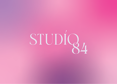 Studio 84 Logotype Design branding design graphic design illustration logo typography vector