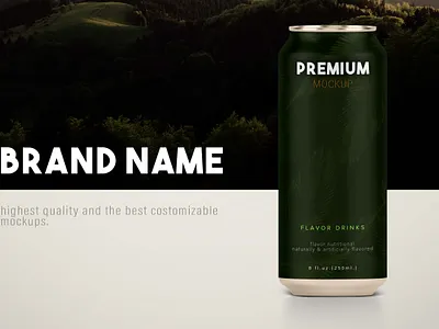 Brand name "Mock-up" beverage brand branding cane cold design drink graphic design ice illustration indesign logo mockup modern premium smart
