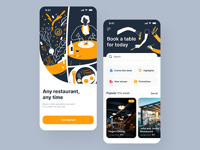 Restaurant booking mobile app app book a table booking mobile reservation restaurant restaurant booking zoftify