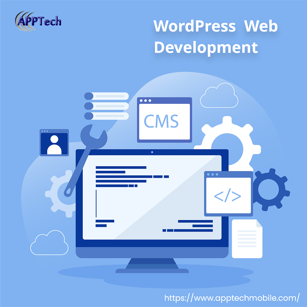 wordpress web development services by Shailendra Patidar on Dribbble