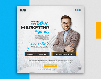 Marketing | Social Media Banner Design ads banner corporate design facebook post instagram post design marketing social media