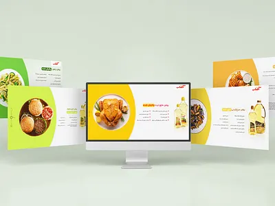 Oil landing page aftab oil awareness fmcg food graphic design introduction landing page micro interaction oil one page product responsive ui uiux