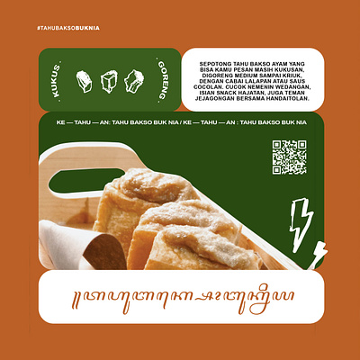 instragram KE-TAHU-AN branding editorial food instragram socialmedia