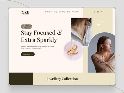 Jewellery Store Website Design behance daily design dashboard design design inspiration design studio designer dribbble figma graphic design landing page ui ui bucket ui dashboard ui design ui trends user interface ux web design