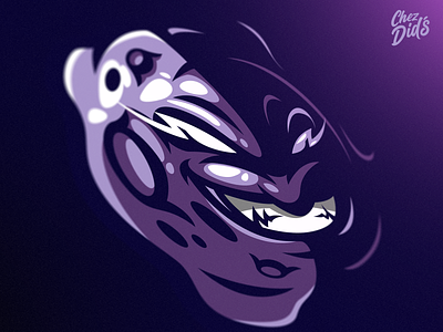 Moon Mascot Logo design didier esport gaming graphiste identity illustration laureaux logo mascot moon
