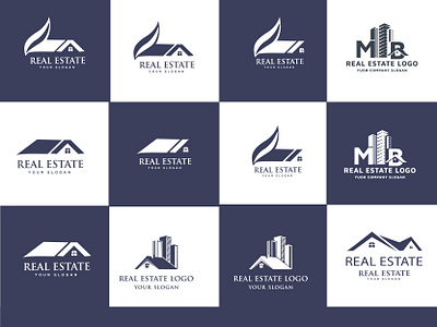 REAL ESTATE busness logo design graphic design home logo design house logo house logo design illustration logo logo design modern logo rea real estate real estate logo design ui شعار العقارات