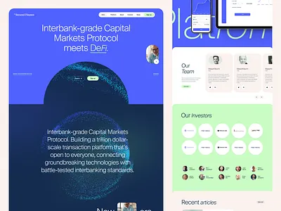 Fintech Homepage Design (Web3) 3d branding finance fintech homepage web3 webgl