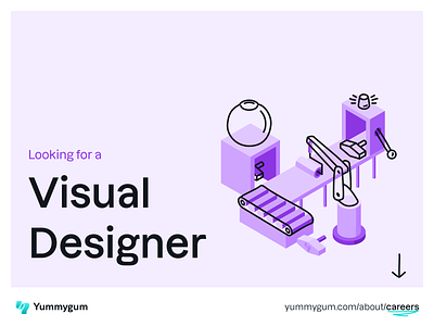 Now hiring: Visual Designer hiring job job opening now hiring visual designer