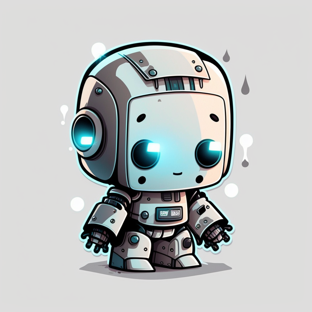 Robot chibi by Alice Torjussen on Dribbble