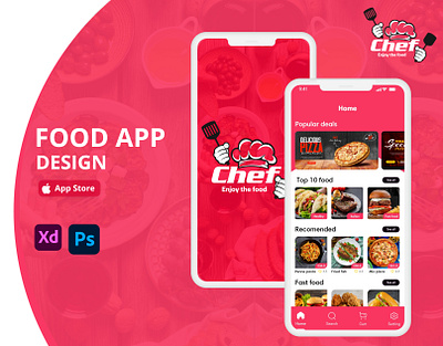 Food App UI design app app design delicious design food food app foodie foodphotography graphic design healthyeating ios typography ui uiux ux yum