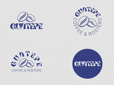 GUATEPE - COFFEE BRAND LOGO DESINGS branding coffee design graphic design illustration logo typography vector