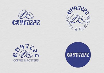 GUATEPE - COFFEE BRAND LOGO DESINGS branding coffee design graphic design illustration logo typography vector