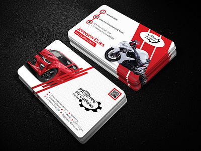 Hello Creative People, Here are the Car Service Center Business business card business card design car customar care business cand] corporate business card