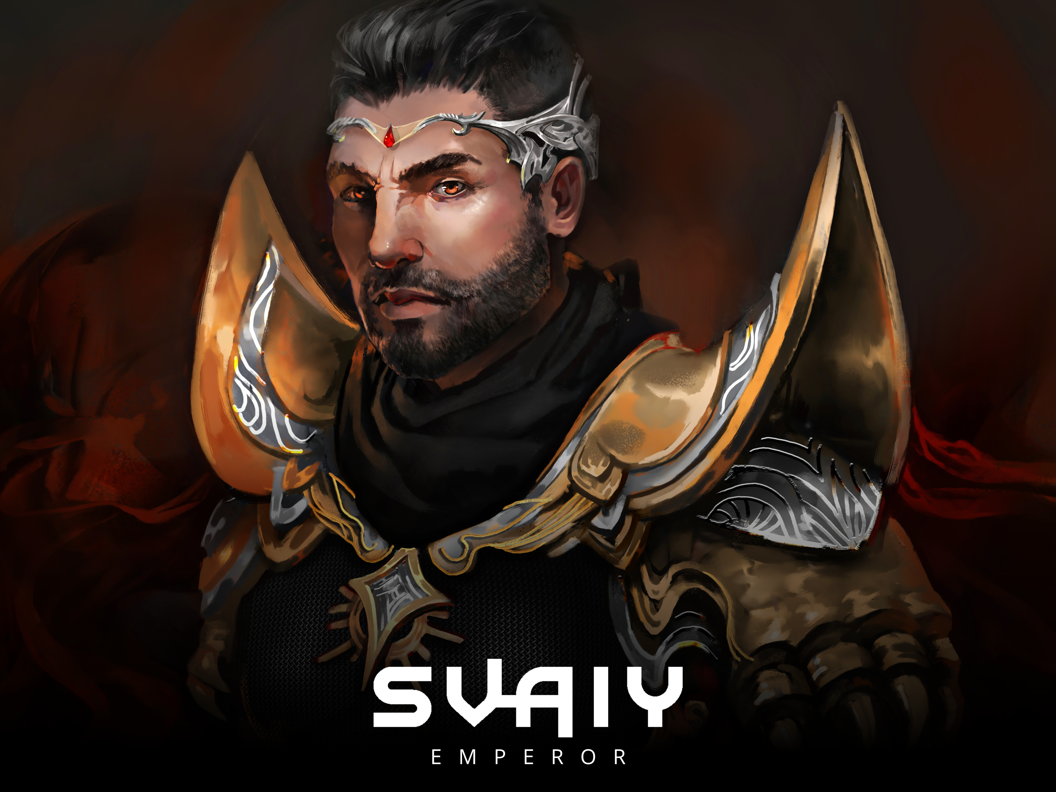 EMPEROR | 2D & CONCEPT ART adobe photoshop and 2d illustration art classic raster concept art games illustration line art matte painting