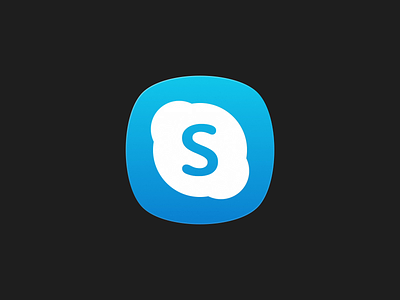 Skpe Logo Animation skype social media