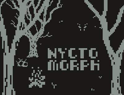 Nyctomorph - Submission to Nokia Game Jam 5 animation art design environment game gamedev illustration pixel art