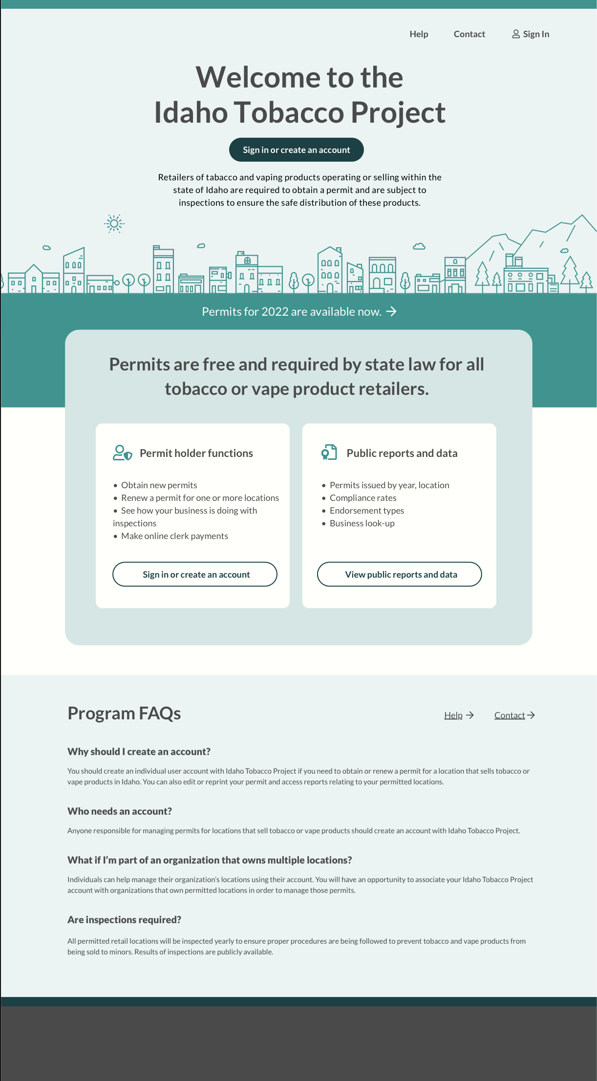 Speculative graphic design cards government graphic design high fidelity homepage illustration line art