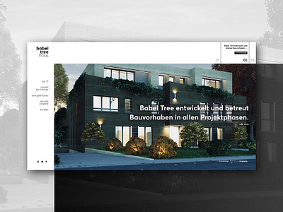 Architects website design graphic design webpage www