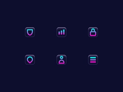 Security Icons 3d animation app branding construction design free gradient graphic design green iconography icons illustration logo motion graphics print security type ui web design