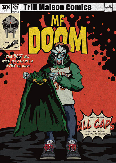 This city needs a new MF Doom hero! art design dr doom draw dunk graphic design hiphop illustration kicks logo marvel mf doom nike rap sneaker sneakerhead vector