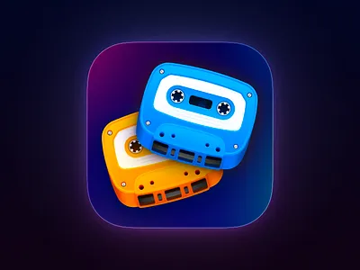 Caset iOS App Icon app icon caset icon design ios app icon