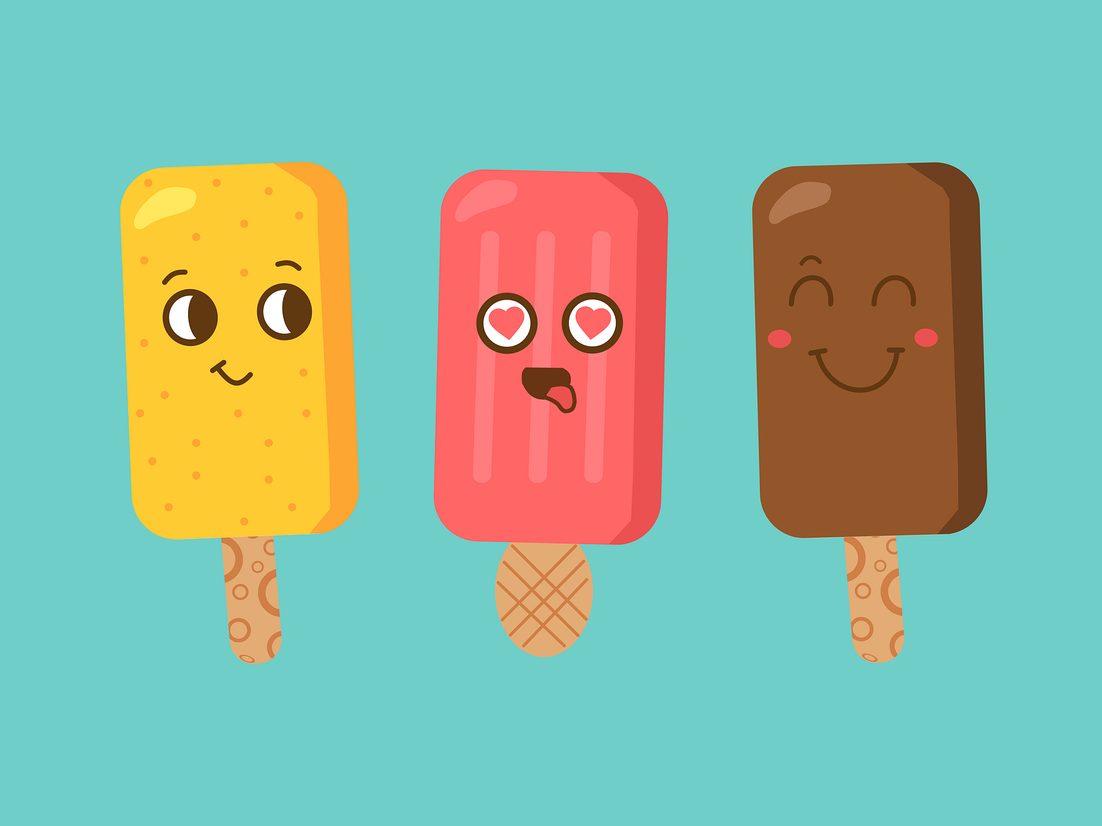 Popsicles By Cindrella M D Souza On Dribbble