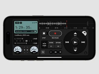 Voice Recorder app app design mobile design ui user interface ux