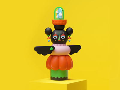 Impossible toys - A collab with Alex Siordia 3d 3dart 3dillustration cinema4d illustration mexico otoy vector