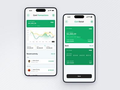 Finance Mobile Banking App application bank branding design financial mobile ui