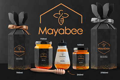 Mayabee advertising animation bee branding brands content design graphic design honey identity illustration logo motion graphics packaging post social media stories