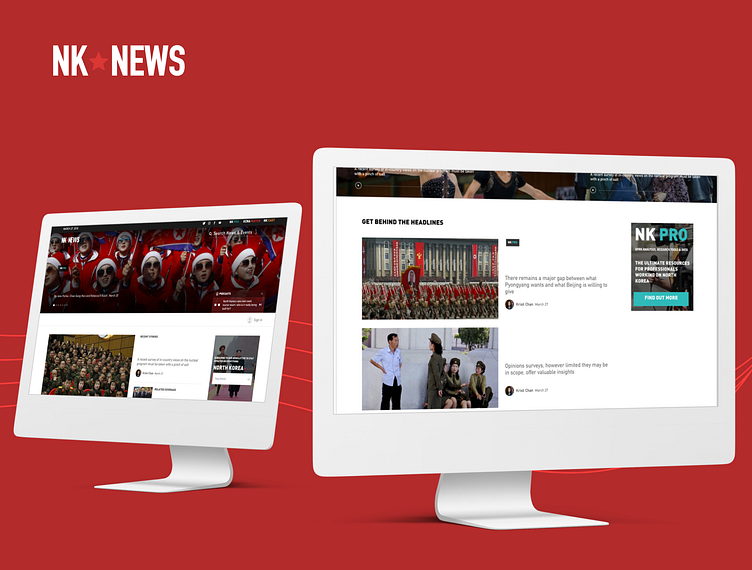 NK ⭐️ NEWS by Marvelloux UX/UI Design Studio on Dribbble