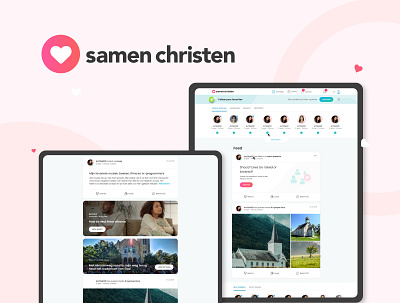 C Match - Samen Christen animation branding dating app design graphic design illustration logo matrimony app mobile app typography ui ux vector web app
