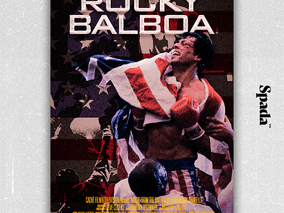 Rocky Balboa poster design art graphic design movie movieposter poster rocky rockyart rockybalboa